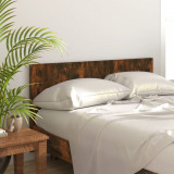 VidaXL Tăblie de pat, stejar afumat, 160x1,5x80 cm, lemn compozit