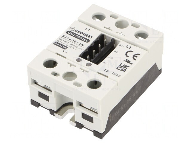 Releu Semiconductor Monofazat 10-30VDC 50A 48-660VAC