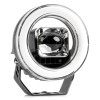 Proiector LED cu Angel Eye model AWL58, pozitie, semnalizare, faza lunga/scurta, pentru Off-Road, ATV, SSV, putere 45W, 8000lm, tensiune 9-36V, dimens, Amio