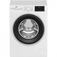 Masina de spalat rufe Beko B5WFU78435WB, 8 kg, 1400 RPM, Clasa C, HomeWhiz, SteamCure, AddGarment, Motor ProSmart Inverter, 60 cm, Alb