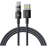 Cablu Date si Incarcare USB-A - USB-C Baseus Display 2, 100W, 2m, Negru P10382701111-00