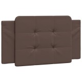Cumpara ieftin Perna pentru tablie pat, Zadar, maro, 100 cm, piele artificiala