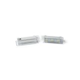 Lampa LED de portiera cu 6 LED-uri albe si 3 Led-uri rosii compatibila BMW Cod: 7114-1 Automotive TrustedCars