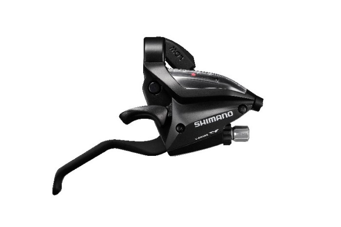 Maneta schimbator/frana Shimano ST-EF500-8R, montaj dreapta, 8 viteze, cablu 205... Cod:ASTEF5002RV8AL