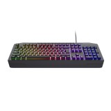 Tastatura Trust GXT 836 Evocs, negru &quot;TR-24722&quot; (timbru verde 0.8 lei)