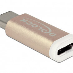 ADAPTER USB TYPE-C 2.0 STECKER (HOST) > USB 2.0 MICRO-B BUC 65677 DELOCK