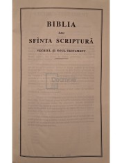 Biblia sau Sfanta Scriptura - Vechiul si Noul Testament (Editia: 1989) foto