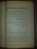 R&eacute;v&eacute;lations compl&egrave;tes - Chiromancie, phr&eacute;nologie, graphologie...1934