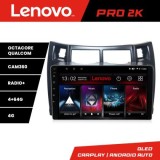 Navigatie Toyota Yaris 2008-2011 Lenovo Kit-YARIS08 8 core QLED 2K 4+64 360 Android Waze USB Navigatie Internet Youtube Radio Lenovo CarStore Technolo