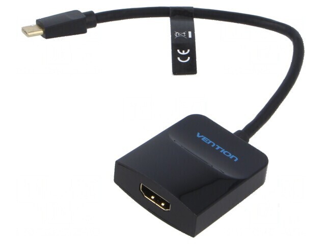 Adaptor HDMI USB C negru 0,15m