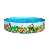 Piscina Pentru Copii cu Perete Rigida - Model Dinozaur - Bestway - 183&times;38 cm