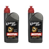 Pachet 2 litri ulei cutie de viteze Motul Gear 300 75W90 , Performanta superioara pentru transmisii manuale si diferentiale