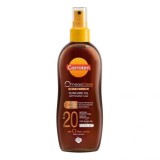 Ulei de corp cu protecție solară rezistent la apă Caroten Omega Care Tan &amp; Protect Oil 20SPF 150ml