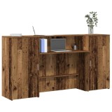 Cumpara ieftin Birou de recepție Lemn vechi 200x50x103,5 cm Lemn prelucrat