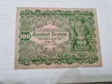 Cumpara ieftin Bancnota austria 100 kr 1922