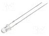 Dioda LED, 3mm, RGB, {{Luminozitate}}, 20mA, 3,8...5V, OPTOSUPPLY - OST1MK3131A