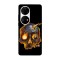 Husa compatibila cu Huawei Nova 8i model Fire Skull, Silicon, TPU, Viceversa