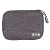 Husa tip organizator pentru accesori electronice, mov, 24,5 x 13 x 7,5 cm, Oem