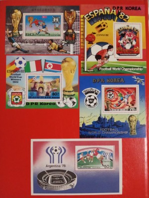 COREEA DE NORD, FOTBAL - COLIȚE MNH foto