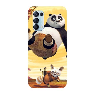 Husa compatibila cu Oppo Find X5 model Kung Fu Panda training, Silicon, TPU, Viceversa foto