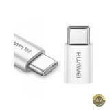 Adaptor Date si Incarcare microUSB - USB-C Huawei AP52 Alb 4071259