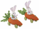 Cumpara ieftin Set 2 figurine Iepurasi Paste 130x40x100 cm