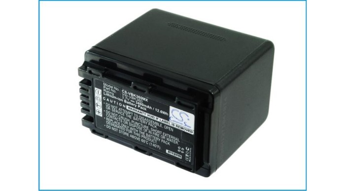 Cameron Sino Panasonic SDR-H85,SDR-T55,SDR-T50,SDR-S50,HDC-SD60,HDC-TM60,HDC-HS60K,HDC-TM55K,HDC-SD60K,HDC-SD60S Baterie