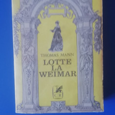 myh 418f - Thomas Mann - Lotte la Weimar - ed 1973