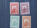 Rom&acirc;nia 1906 - Tesatoarea - serie nestampilata