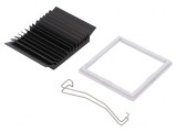 Radiator BGA Negru 42,5mm x 42,5mm