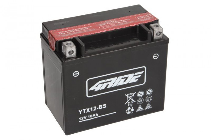 Baterie 4RIDE YTX12-BS Acumulator Moto