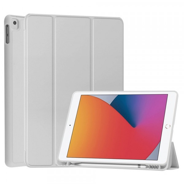 Husa pentru Xiaomi Redmi Pad 2, Techsuit, Flex Trifold, Gri