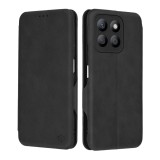 Husa 360&Atilde;&sbquo;&Acirc;&deg; Honor X8b Techsuit Safe Wallet Plus, negru