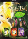 Colectie 3 DVDuri Filme Animatie Tinker Bell Clopotica Dublare Romana Subtitrare Romana Box Carton