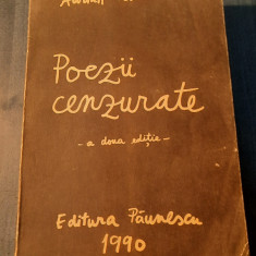 Poezii cenzurate Adrian Paunescu