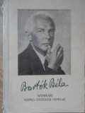 INSEMNARI ASUPRA CANTULUI POPULAR-BARTOK BELA-350566