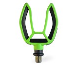 Suport Spate ZFISH Flexifit Rod Butt Grip, 75x55mm, Negru/Verde Fluo