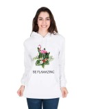 Cumpara ieftin Hanorac dama alb - Be Flamazing - XL, THEICONIC