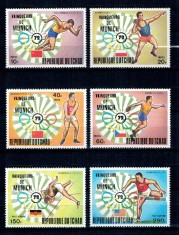 Tchad 1972 - Jocurile Olimpice, medalitati, serie neuzata foto