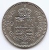 Romania 50 Lei 1937- Carol al II-lea, Nichel , 24 mm, KM-55 (1)
