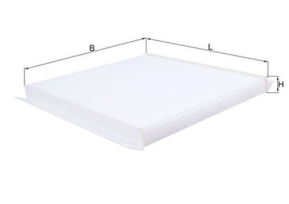 MAHLE LA 1274 Filtru, aer habitaclu