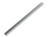 Profil LED Aluminiu KLUŚ 1m Alb Lăcuit Latime Interioara 14mm Incastrat/Suprafață