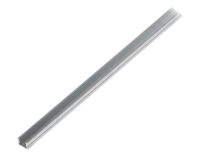 Profi pt. module LED albă 1m, lăcuit