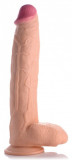 Dildo Master Cock Raging Rhino, PVC, Natural, 44 cm