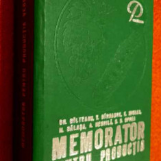 Memorator pentru productia vegetala - Bilteanu, Birnaure - editia a II-a 1974