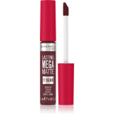 Rimmel Lasting Mega Matte ruj lichid mat, cu textură lejeră 16 de ore culoare Plum This Show 7,4 ml