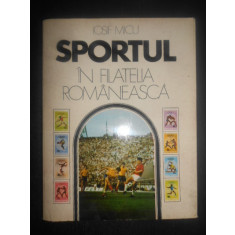 Iosif Micu - Sportul in filatelia romaneasca (1976, editie cartonata)