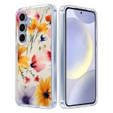 Husa pentru samsung galaxy s25 plus, atasare magnetica, magsafe, model floral 2