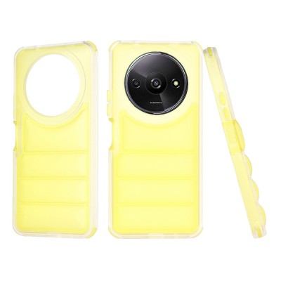 Husa Xiaomi Redmi A3 Techsuit Wave Shield, galben foto