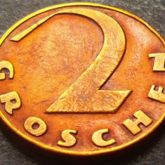 Moneda 2 GROSCHEN - AUSTRIA, anul 1927 * cod 3095